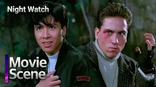 DONNIE YENS SHOWDOWN with a HITMAN | In the line of duty 4 (1989)