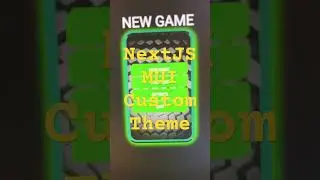 NextJS & Custom Material UI Theme 