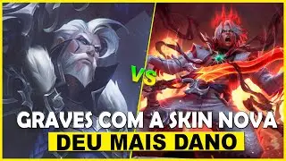 SKIN EDGE DO GRAVES DEU MAIS DANO - GRAVES VS VIEGO