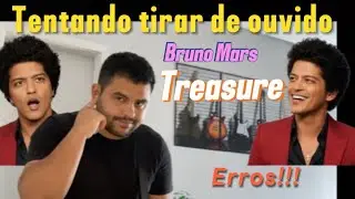 Tirando TREASURE (Bruno Mars) DE OUVIDO! (Errei mas faz parte 🎸) Cover
