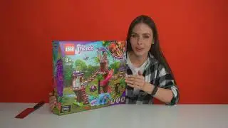 Обзор конструктора LEGO Friends Джунгли: штаб спасателей | Ситилинк