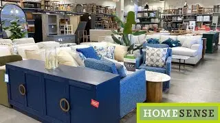 HOME SENSE SHOP WITH ME SOFAS ARMCHAIRS COFFEE TABLES FURNITURE DECOR SHOPPING STORE WALK THROUGH