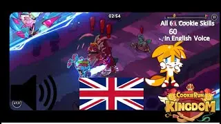 Cookie Run Kingdom : Cookie Skills In English Voices