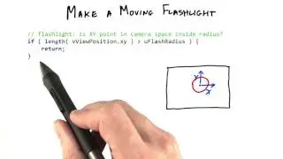 Make a Moving Flashlight - Interactive 3D Graphics