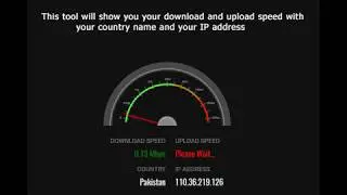Ptcl Speed Test