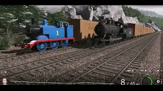TRAINZ RAILROAD SIMULATOR - THE MOUNTAIN TRACKS RIDE! - THE FREIGHTCARS! - THE ROAD TO SHAKY!