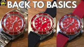 Vostok Komandirskie Review - I finally found my RED diver!
