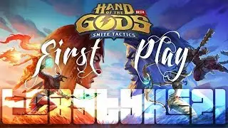 Hand of the Gods Smite Tactics Beta  - First Play - Tutorial - [PS4 1080p 60FPS]