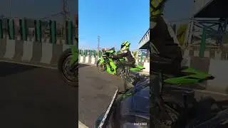 Kawasaki zx10r wheelie on insta360 #bikes #zx10r #loudbikes #automobile
