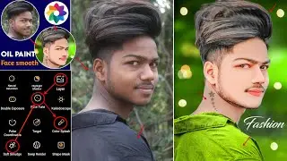 Toolwiz Oil Paint Photo Editing || Oil Paint Face Smooth Photo Editing Full Hindi Tutorial