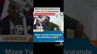 Mzee Yussuf na Kivurande WAZICHAPA live studio za wasafi🙆‍♀️😳😭