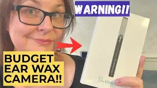 Testing Budget Ear Wax Removal Camera!! Review & Unboxing - 🔗Link In Bio #ad