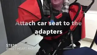 Sweet Heart Paris ST839 -  Smart Travel System!