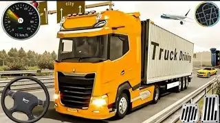 American Cargo Truck Driving 3D - City Cargo Truck Simulator 2025 - Android Gameplay Z3NGAMERZ 