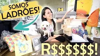 MELHORES COMPRAS PARA DECORAR CASA NOVA temos RECEBIDOS 😂 | Amanda Alves