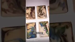 Organic camel milk soap