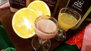 Licor de naranja artesanal