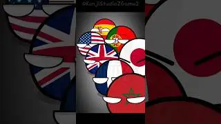 Eternal Enemies || Morocco Vs South Africa || [ CountryBalls ] || #countryballs #shorts