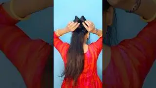 Easy butterfly bun#hairstyle#shortsfeed #yt_shorts #priyasharma seasyhairbun#viralhacj #virelhacks