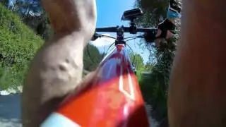 Gitup Git2 mtb, seat and chest mount test