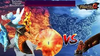 Idiot Streamer Possibly Solos Eruzerion | CR Volcanic vs Monster Hunter Frontier