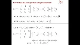 Introduction to the Cross Product