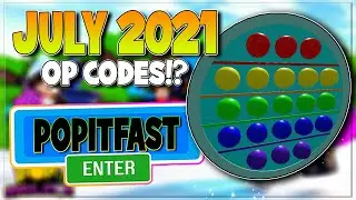 (JULY 2021) ALL *NEW* SECRET OP CODES!? Roblox Pop it Fidget Simulator