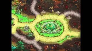 Kingdom Rush 5 🐒 Celestial Monkey Forest @ Impossible Iron Challenge 100% Playthrough iPad Pro