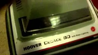 HOOVER Decade 80 model U4 407 hunter green. and a interesting 800