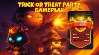 HOW TO GET HIGH RANK ON TRICK OR TREAT PARTY?! | ARCHERO 2 CANDY CARNIVAL EVENT