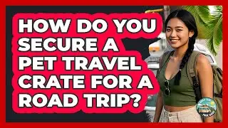 How Do You Secure A Pet Travel Crate For A Road Trip? - Road Trip Tour Guide