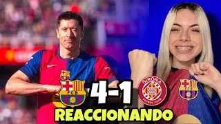 REACCIONANDO AL BARÇA 4-1 GIRONA😱 / Angela moreno