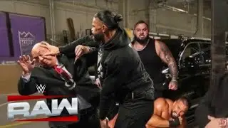 Roman Reigns RETURNS with Jacob Fatu! Brutal Attack on Paul Heyman & Bron Breakker on RAW 2025!