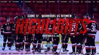 MOOSE JAW FORD HIGHLIGHTS | November 5 | Warriors (6) - Hitmen (2)