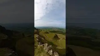 Mountain goats on huge #cliff ❕ #mountains #goat #uk #hiking 🐐