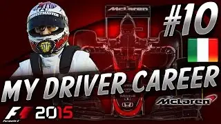 F1 2015 MyDriver CAREER PART 10: ITALIAN GRAND PRIX