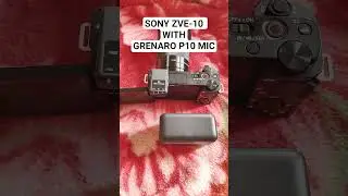 sony zve10 with grenaro p10 wireless microphone