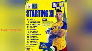 Keralablasters (5) - Al jasaira (1) Uae preseason ❤|| Must Watch game 😍       #keralablasters#