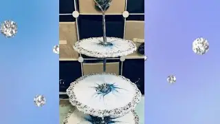 #312 RESIN 3-TIERED TRAY!!