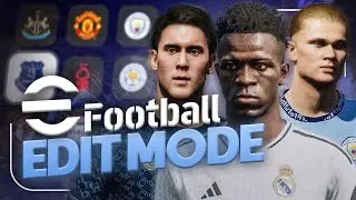 Режим редактирования в eFootball 2025 | Версия для ПК демонстрирует потенциал