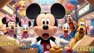 Mickey Mouse & Friends&rsquo; Crazy Shopping Mall Adventure 🛍️🐭 | Fun Cartoon Story