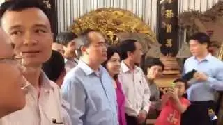 Ngài Nguyễn Thiện Nhân về thăm làng Sơn Đồng - Bài hát Sơn Đồng quê mình