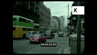 1960s Glasgow Street Scenes, Traffic, 35mm