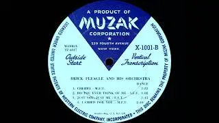 Muzak Vertical Transcription Disc X-1001 - Georgie Auld and Orchestra / Brick Fleagle and Orchestra