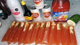 Bolis de michelada para negocio receta econimica para tu venta bolis gourmet de agua