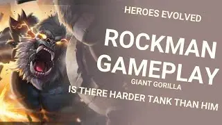 HEROES EVOLVED | Rockman | Ranked Gameplay | New Hero | Diamond