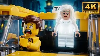 LEGO City Taxi: Passenger is a Ghost?! 👻🚕