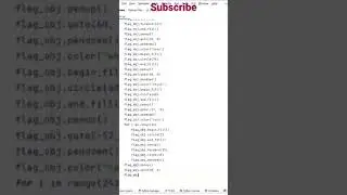 Python Drawing Indian Flag #shorts #shortvideo #youtubeshorts #learnexpoint  #shortsindia #Python