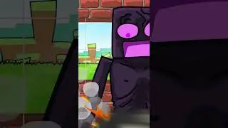 Enderman VS Ghast - Drawing (Minecraft Animation)
