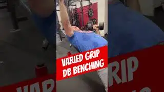 Varied Grip Dumbbell Benching 💪 STRONG OVER 40 🏆